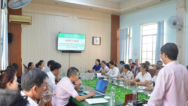 Xã Ba Gia đánh giá kết quả tín dụng chính sách xã hội quý II năm 2026